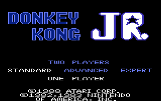Donkey Kong Junior screenshot 4 for Atari 7800